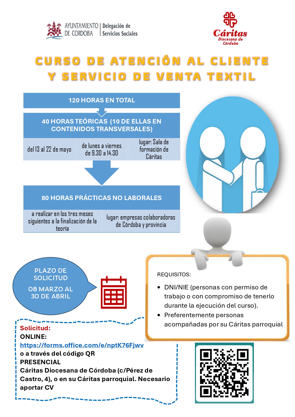 Curso de atención al cliente y servicio de venta textil