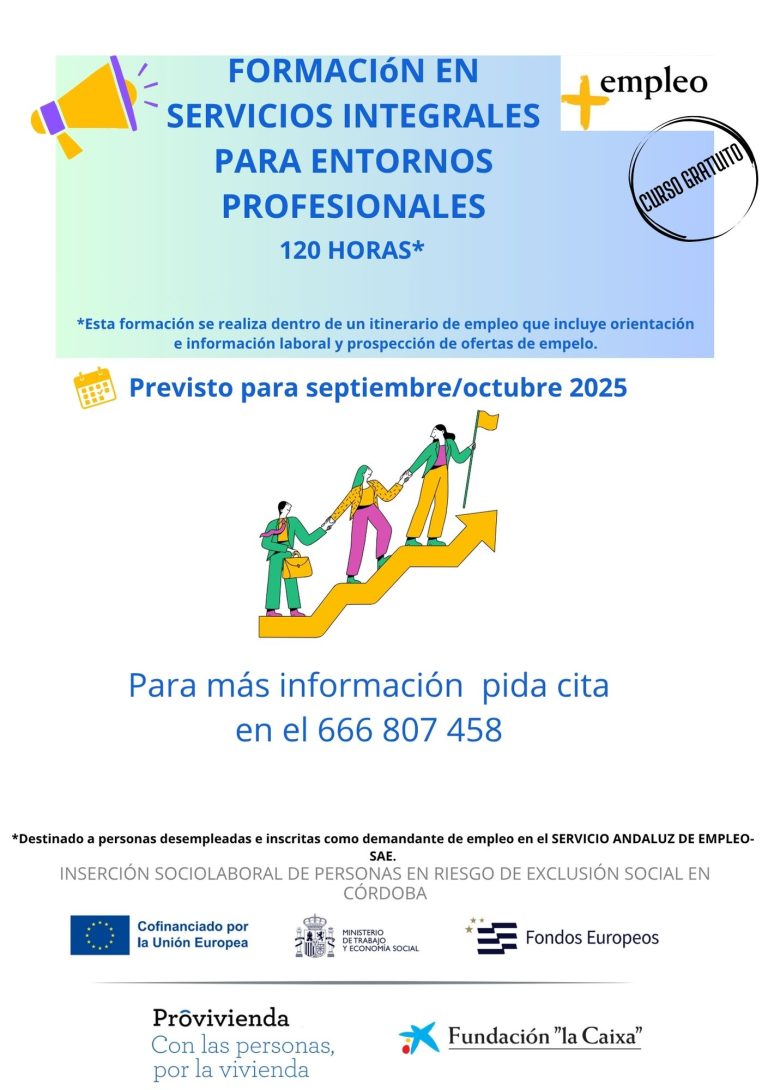 Curso Servicios integrales para entornos profesionales