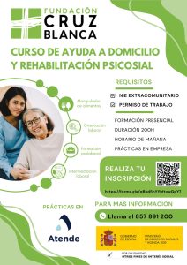 CURSO DE AYUDA A DOMICILIO Y REHABILITACIÓN PSICOSOCIAL