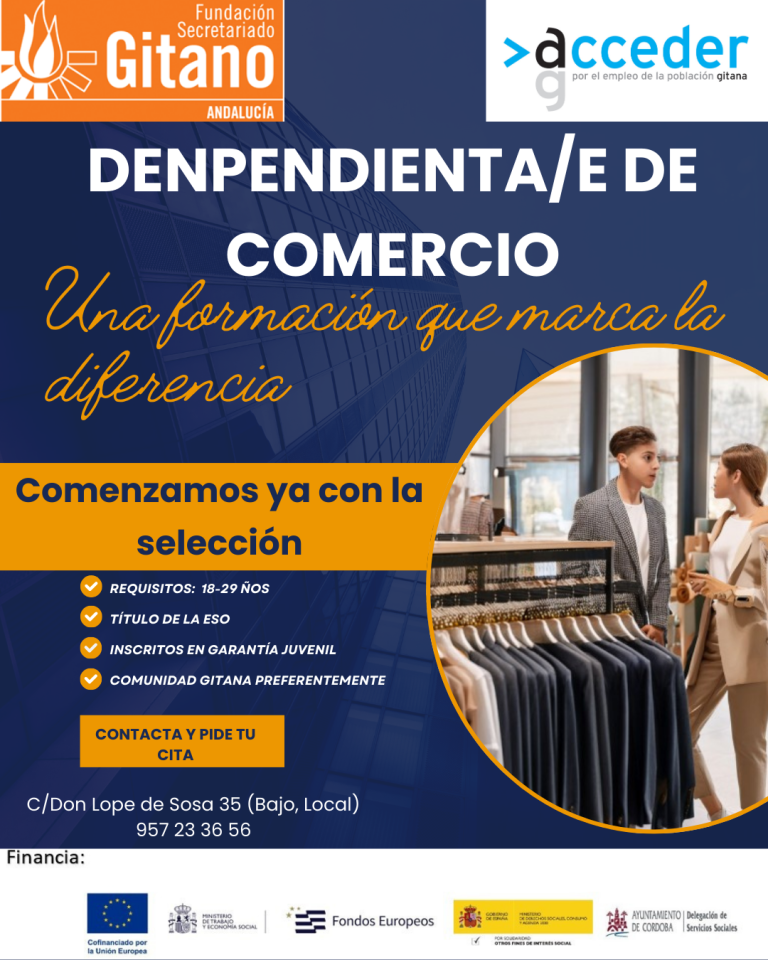 CURSO DE DEPENDIENTA/E DE COMERCIO
